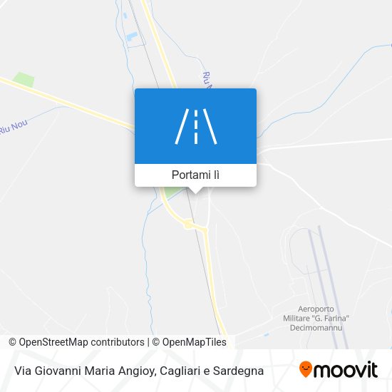 Mappa Via Giovanni Maria Angioy
