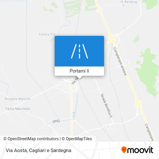 Mappa Via Aosta