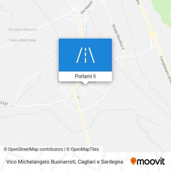 Mappa Vico Michelangelo Buonarroti