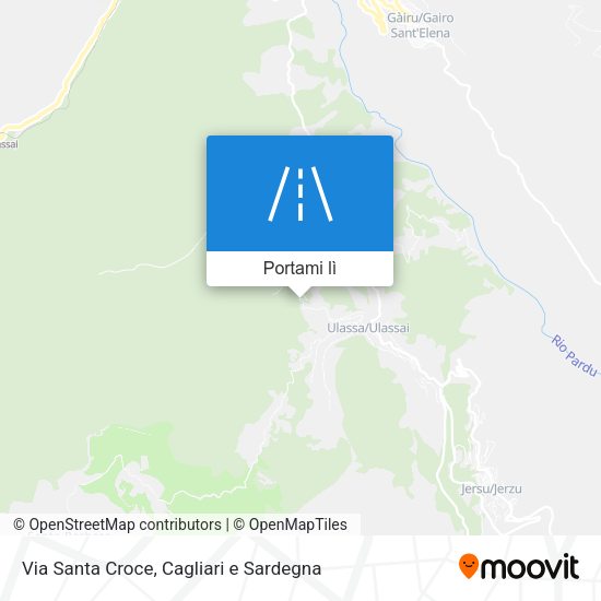 Mappa Via Santa Croce