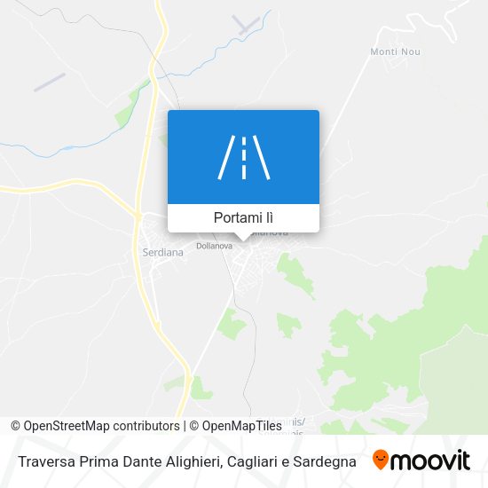 Mappa Traversa Prima Dante Alighieri