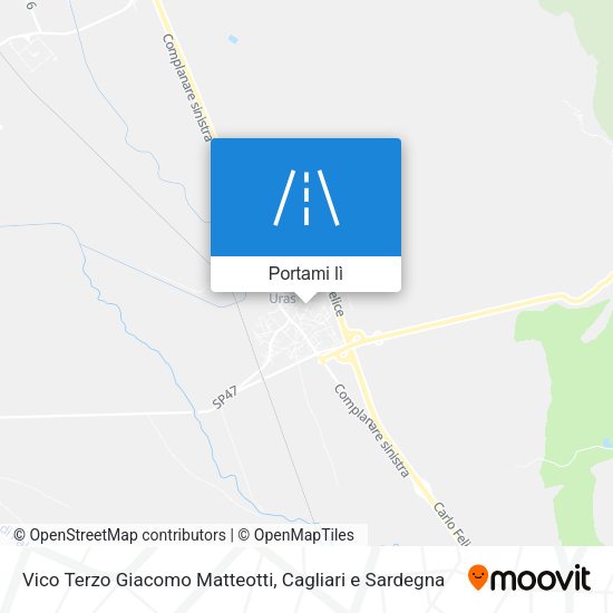Mappa Vico Terzo Giacomo Matteotti