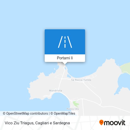 Mappa Vico Ziu Triagus