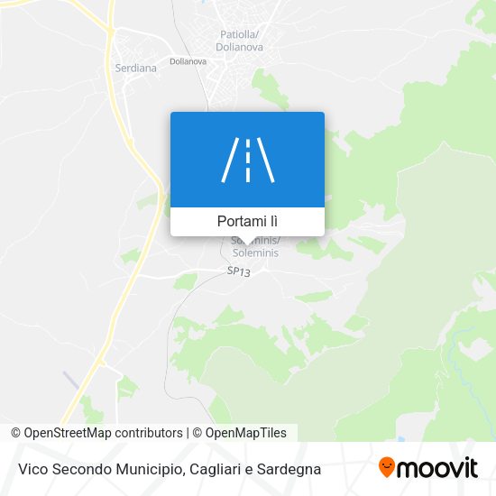 Mappa Vico Secondo Municipio