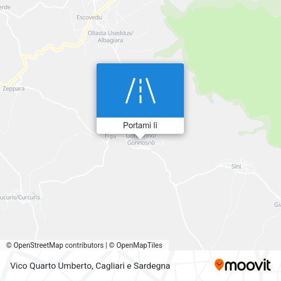 Mappa Vico Quarto Umberto