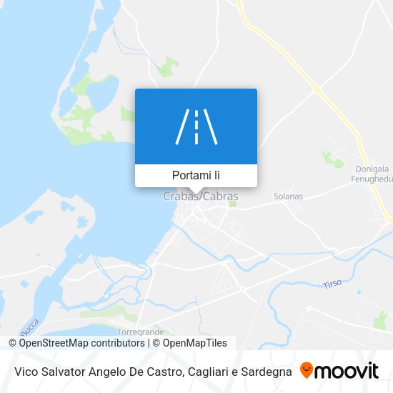 Mappa Vico Salvator Angelo De Castro