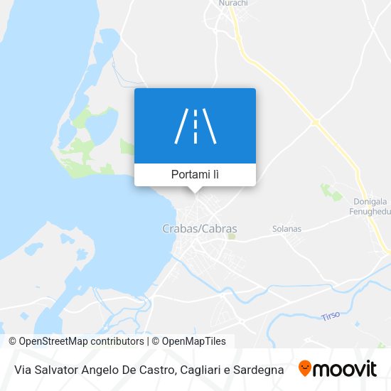 Mappa Via Salvator Angelo De Castro