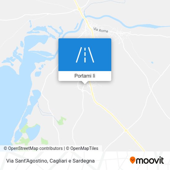 Mappa Via Sant'Agostino