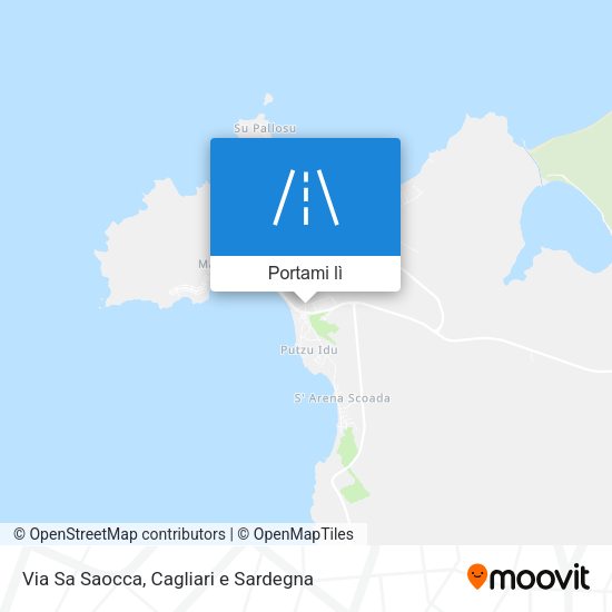 Mappa Via Sa Saocca