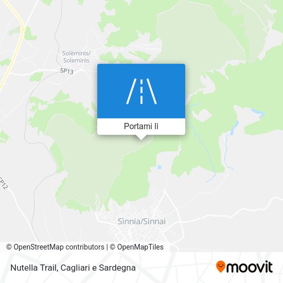 Mappa Nutella Trail