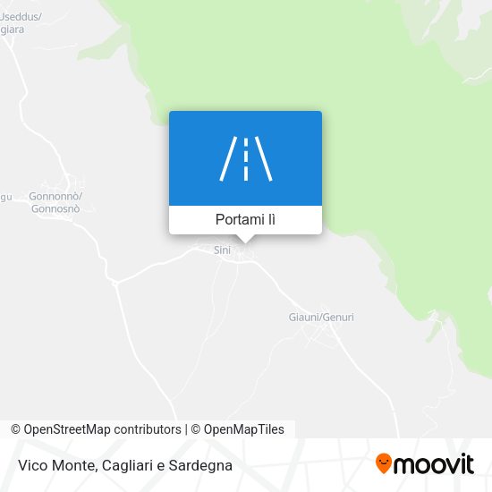 Mappa Vico Monte