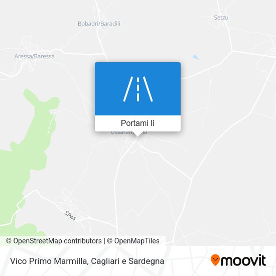 Mappa Vico Primo Marmilla