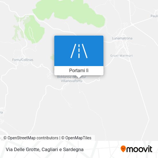 Mappa Via Delle Grotte