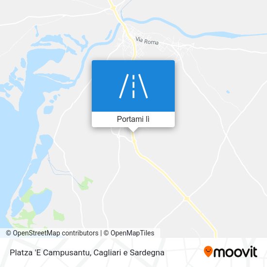 Mappa Platza 'E Campusantu