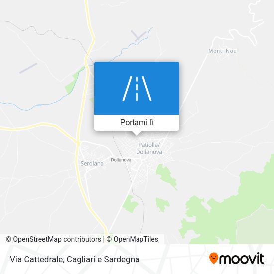 Mappa Via Cattedrale