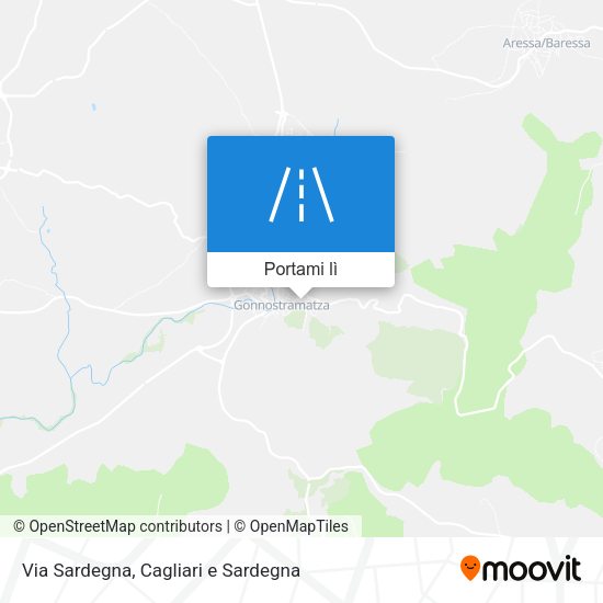 Mappa Via Sardegna