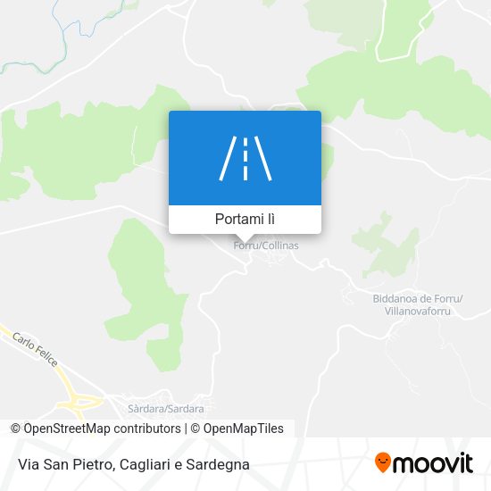 Mappa Via San Pietro