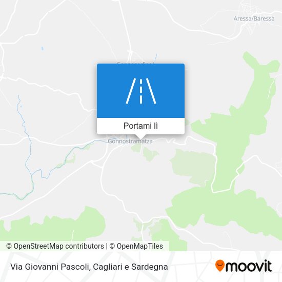 Mappa Via Giovanni Pascoli