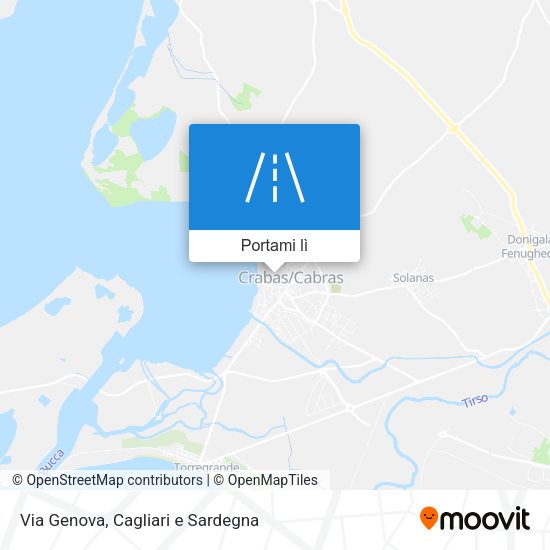 Mappa Via Genova