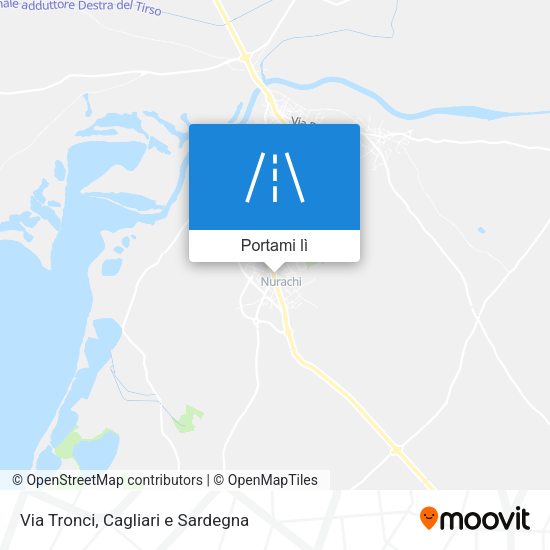 Mappa Via Tronci