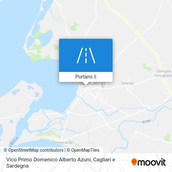 Mappa Vico Primo Domenico Alberto Azuni