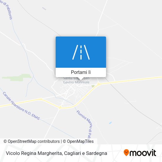 Mappa Vicolo Regina Margherita