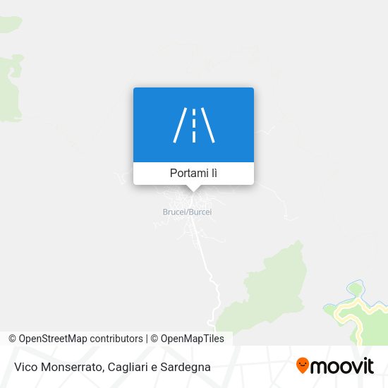 Mappa Vico Monserrato
