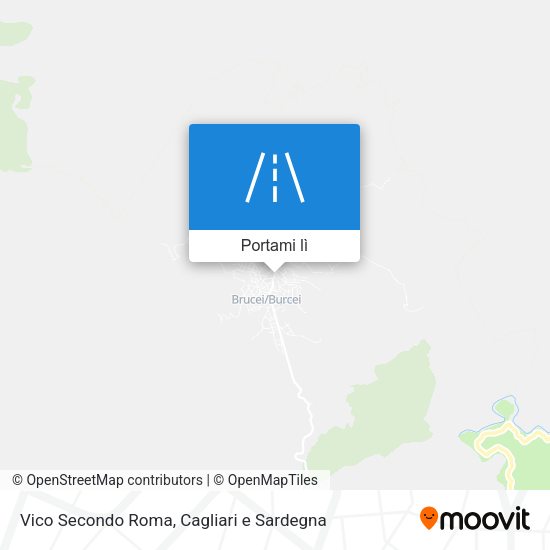 Mappa Vico Secondo Roma