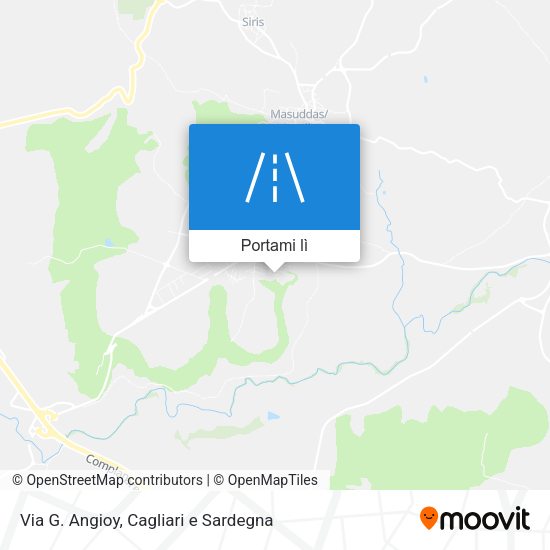 Mappa Via G. Angioy