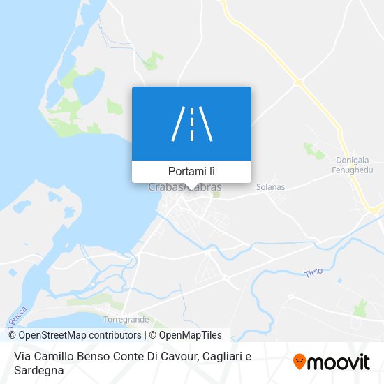 Mappa Via Camillo Benso Conte Di Cavour