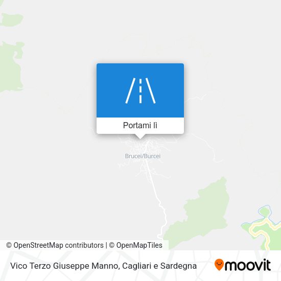 Mappa Vico Terzo Giuseppe Manno