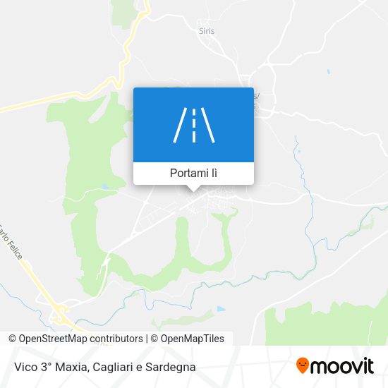 Mappa Vico 3° Maxia