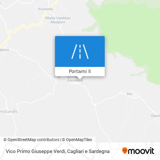 Mappa Vico Primo Giuseppe Verdi