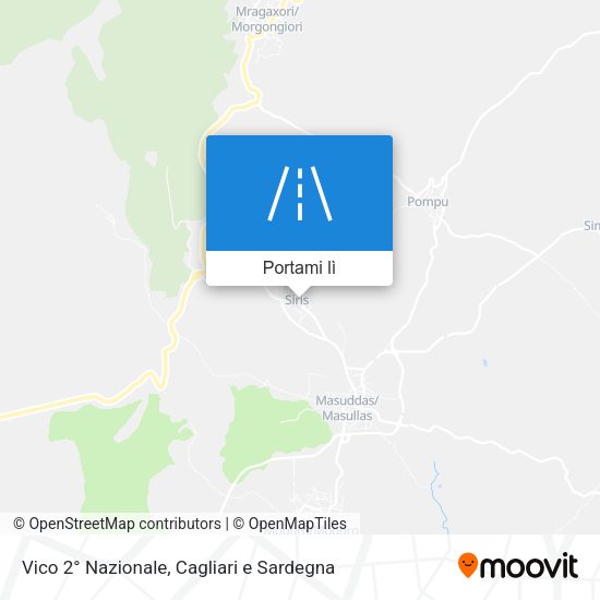 Mappa Vico 2° Nazionale