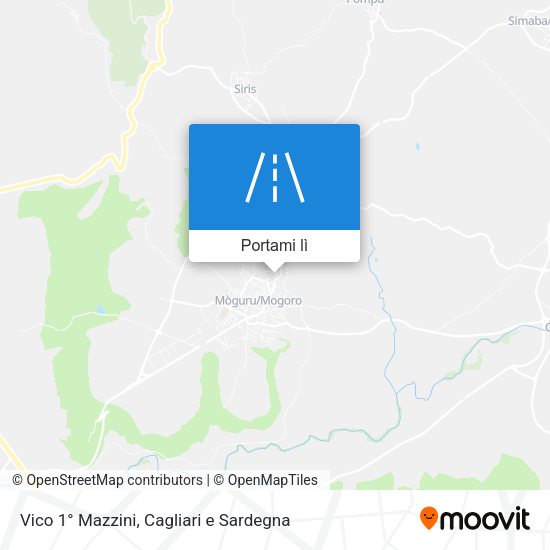 Mappa Vico 1° Mazzini