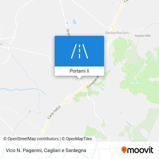 Mappa Vico N. Paganini