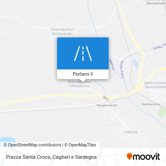 Mappa Piazza Santa Croce