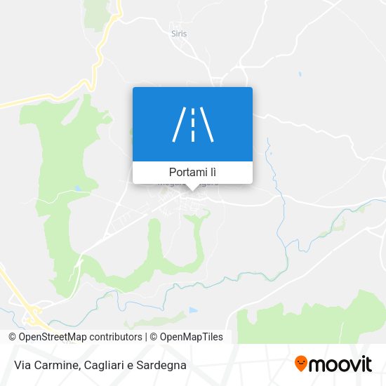 Mappa Via Carmine