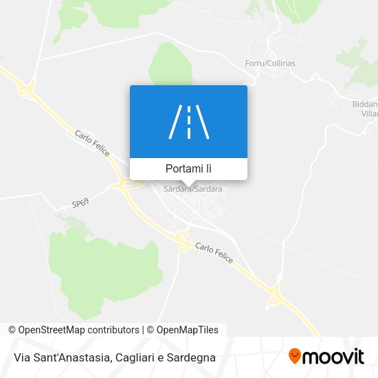 Mappa Via Sant'Anastasia
