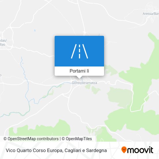 Mappa Vico Quarto Corso Europa