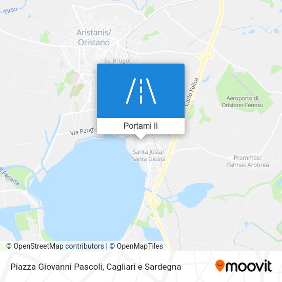 Mappa Piazza Giovanni Pascoli