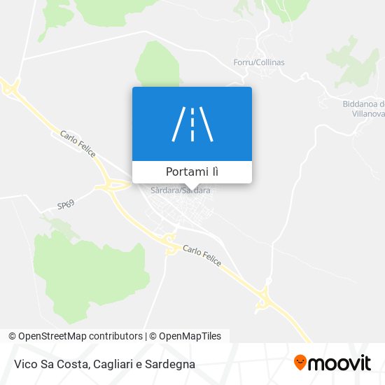 Mappa Vico Sa Costa