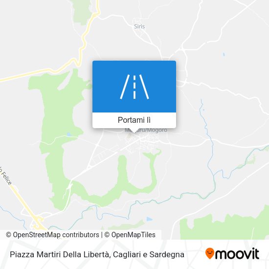 Mappa Piazza Martiri Della Libertà