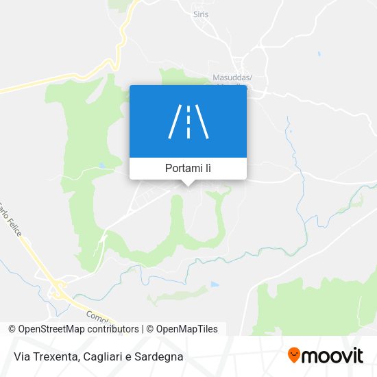 Mappa Via Trexenta