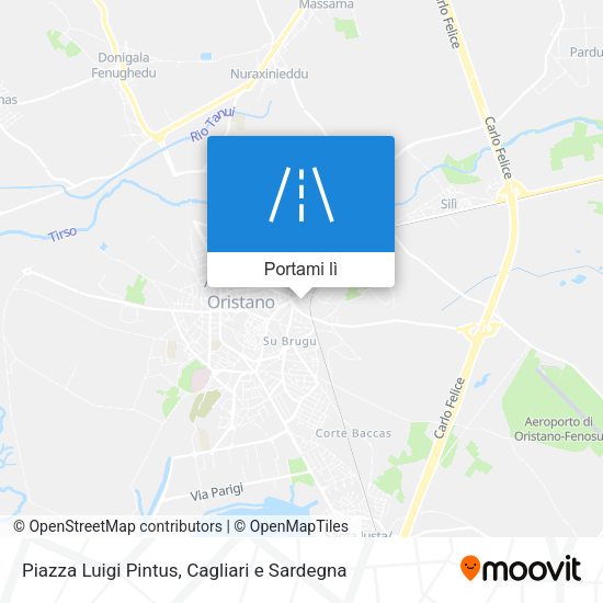 Mappa Piazza Luigi Pintus