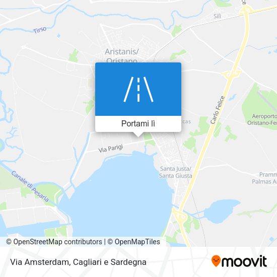 Mappa Via Amsterdam
