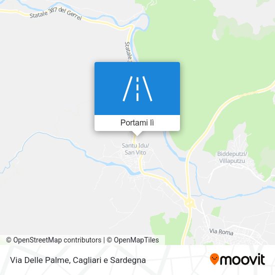 Mappa Via Delle Palme