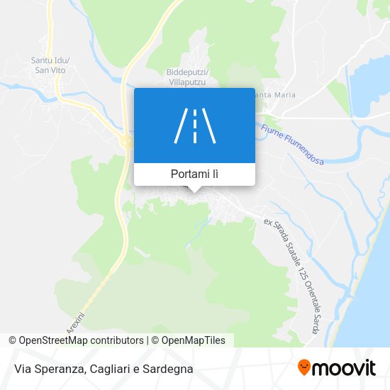 Mappa Via Speranza
