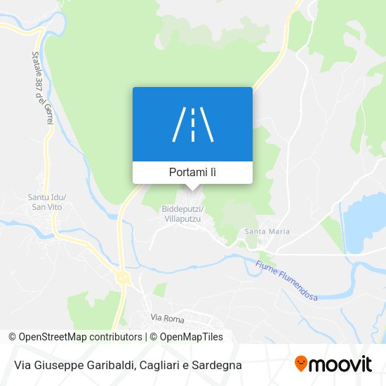 Mappa Via Giuseppe Garibaldi