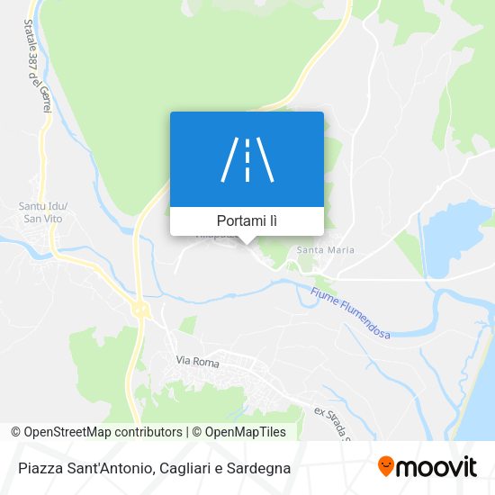 Mappa Piazza Sant'Antonio
